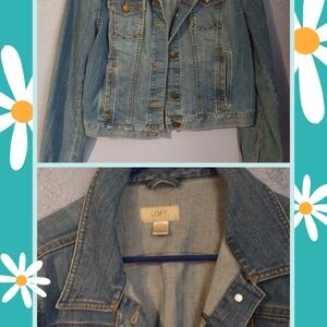 LOFT Women's Blue Denim Jacket